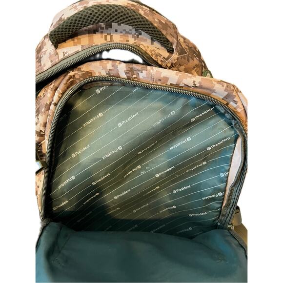 President Desert Tan Camo Tactical Backpack - Picture 4 of 5